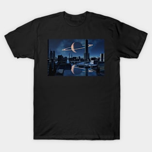 City of Shadow and Reflection T-Shirt